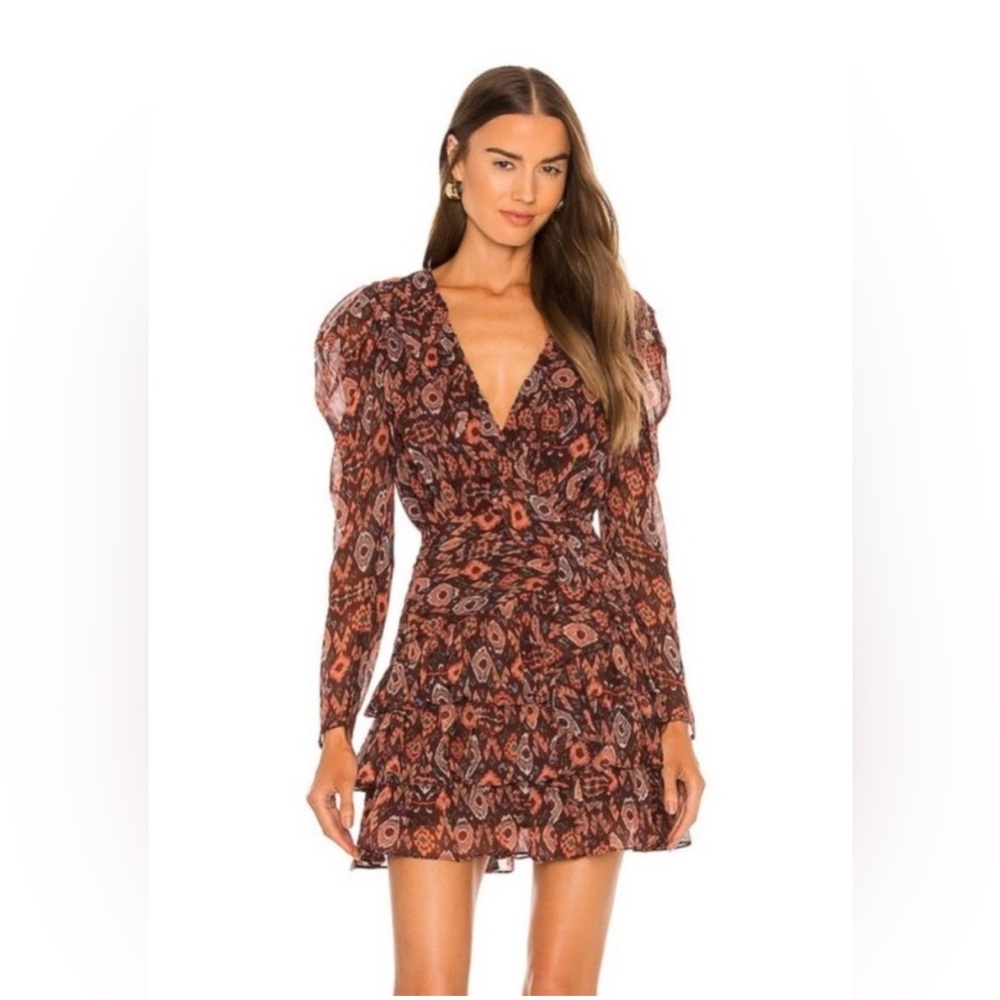 Ulla Johnson Elisa silk mini dress size0